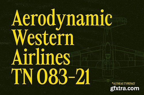 Altheas - Regular and Italic Retro 90s Serif Font LZQJG8F Altheas - Regular and Italic Retro 90s Serif Font LZQJG8F