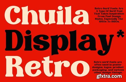 Chuila - Serif Retro Font 4WDHC9L Chuila - Serif Retro Font 4WDHC9L