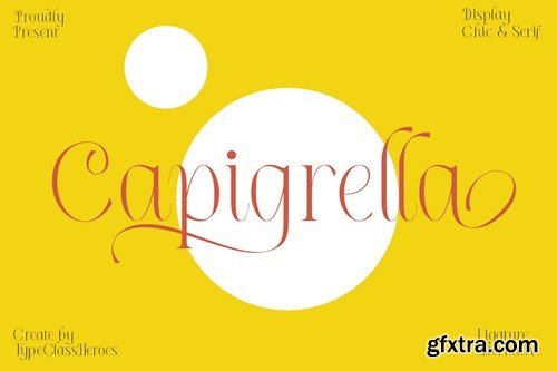 Capigrella Chic Font ZQVBEEQ