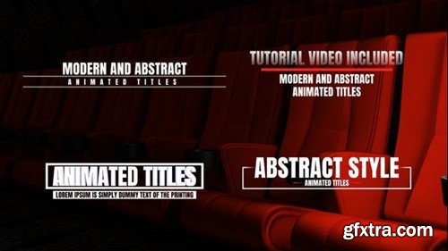 Videohive Animated Titles 53605467 Videohive Animated Titles 53605467