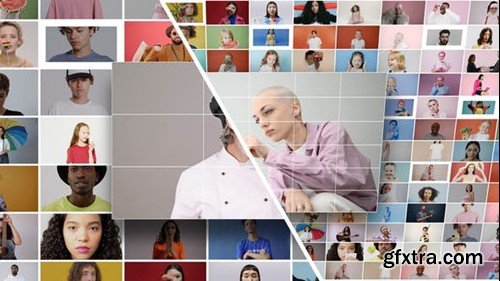 Videohive FlowTiles - Mosaic Opener 53609727 Videohive FlowTiles - Mosaic Opener 53609727