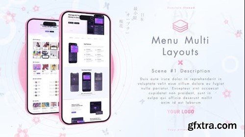 Videohive Sakura App Promo 53608369 Videohive Sakura App Promo 53608369