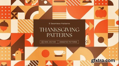 Videohive Thanksgiving Animated Background Patterns 53592197 Videohive Thanksgiving Animated Background Patterns 53592197