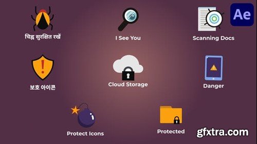 Videohive Internet Security Titles for After Effects 53599640 Videohive Internet Security Titles for After Effects 53599640