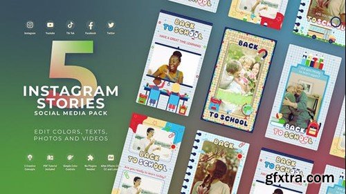 Videohive Back To School Education Instagram Vertical Stories 53545013 Videohive Back To School Education Instagram Vertical Stories 53545013