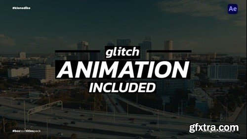 Videohive Box Text Titles - AE 53562788 Videohive Box Text Titles - AE 53562788