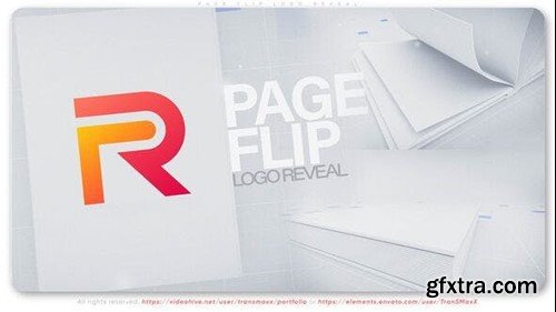 Videohive Page Flip Logo Reveal 53649096 Videohive Page Flip Logo Reveal 53649096