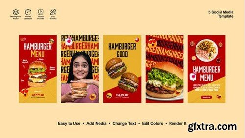 Videohive Burger Instagram Stories 53671833 Videohive Burger Instagram Stories 53671833