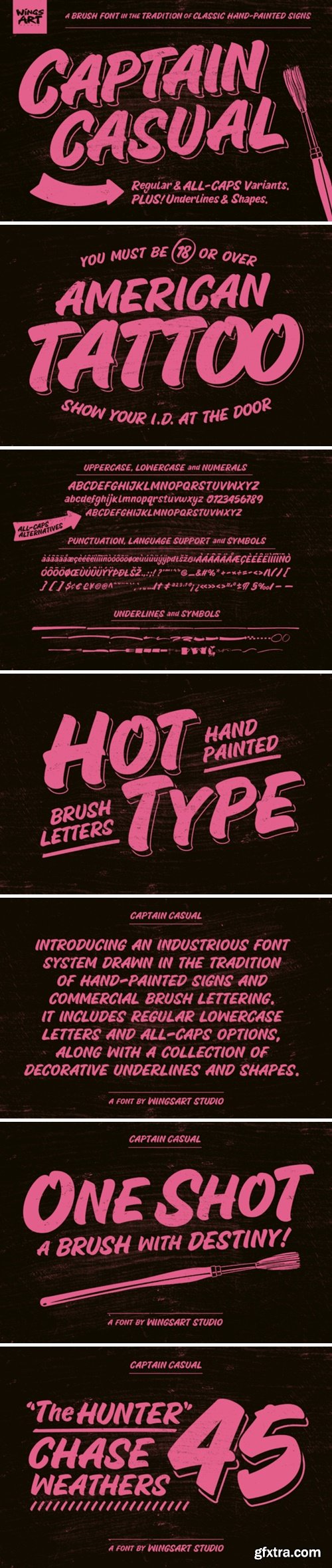 Captain Casual Font Captain Casual Font