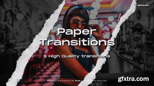 Videohive Paper transitions 53668828 Videohive Paper transitions 53668828