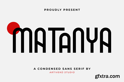Matanya Sans Serif Logo Font XLHMMN4 Matanya Sans Serif Logo Font XLHMMN4