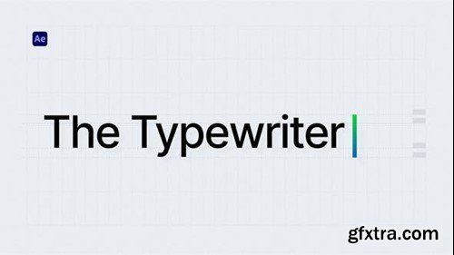 Videohive The Typewriter 53749383 Videohive The Typewriter 53749383