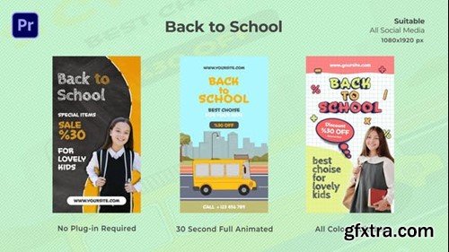 Videohive Back to School 53748803 Videohive Back to School 53748803