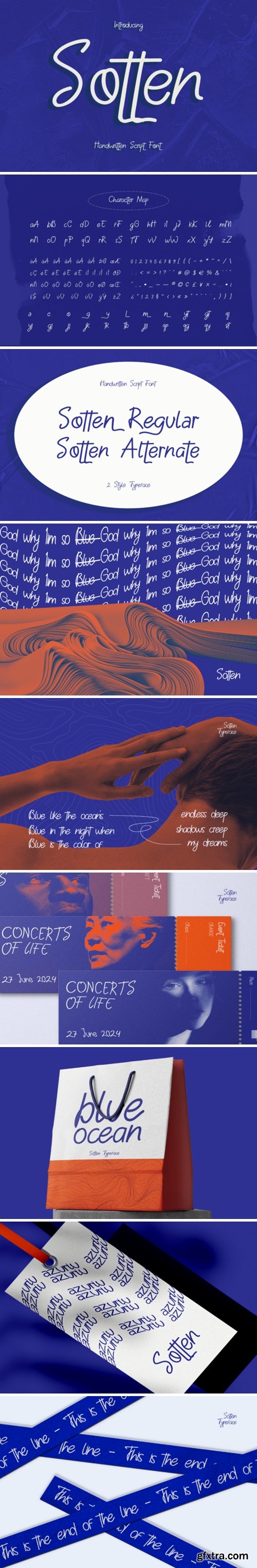 Sotten Font Sotten Font