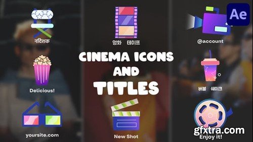 Videohive Cinema Icons And Titles for After Effects 53782919 Videohive Cinema Icons And Titles for After Effects 53782919