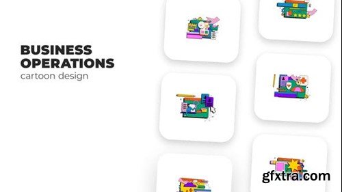 Videohive Business Operations - Cartoon Design 53693534 Videohive Business Operations - Cartoon Design 53693534