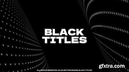 Videohive Black Titles 53769783 Videohive Black Titles 53769783