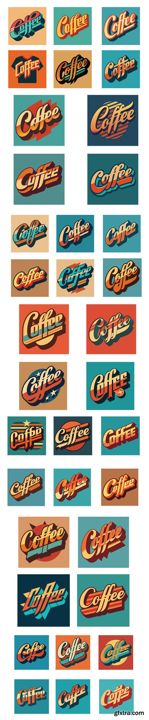 30+ Coffee T-shirt Vector Design Templates 30+ Coffee T-shirt Vector Design Templates