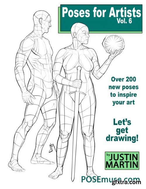 Poses For Artists Vol 6: Various Male &amp; Female Poses