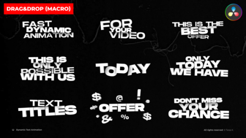 Dynamic Text Animation DR - 53669299