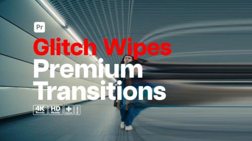 Premium Transitions Glitch Wipes for Premiere Pro - 53718246