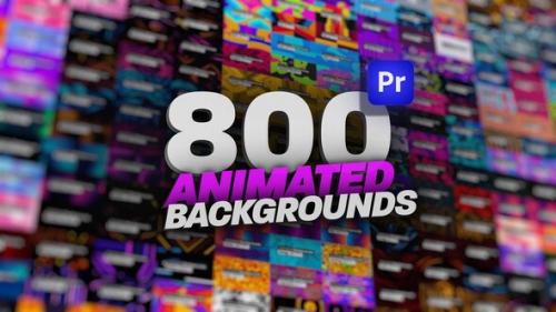 Animated Backgrounds Pack For Premiere Pro - 53718710