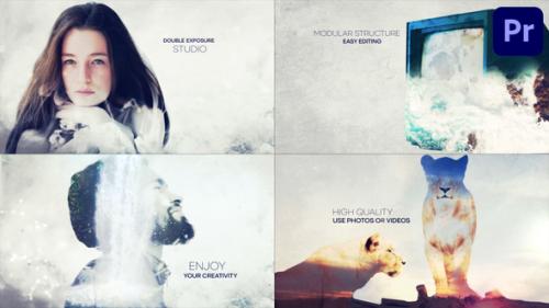 Double Exposure Studio | Premiere Pro MOGRT - 53736378