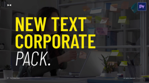 Text Titles Pack PP - 53746207