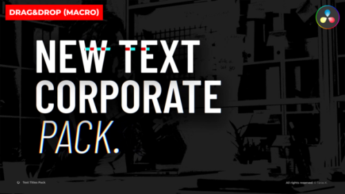 Text Titles Pack DR - 53746363