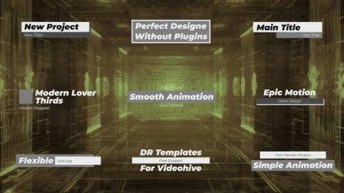 Modern Title Animation DR - 53762724