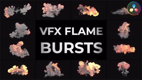 VFX Flame Bursts for DaVinci Resolve - 53768359