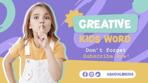 Kids Blog Intro Promo MOGRT - 53577505