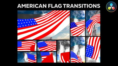American Flag Transitions for DaVinci Resolve - 53602003