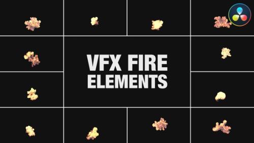 VFX Fire Elements for DaVinci Resolve - 53617029