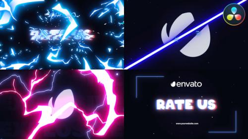 Energy Glitch Logo for DaVinci Resolve - 53617160