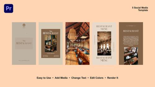 Restaurant Menu Instagram Stories - 53672304