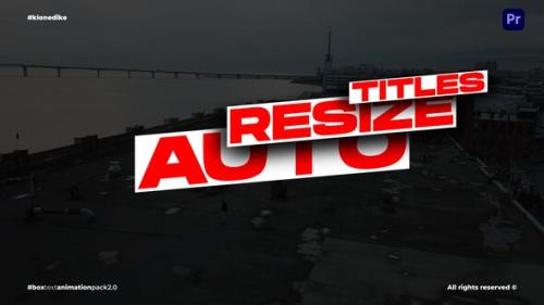 Box Text Titles 2.0 - MOGRt - 53675880