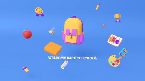 Back To School Logo Mogrt - 53688434