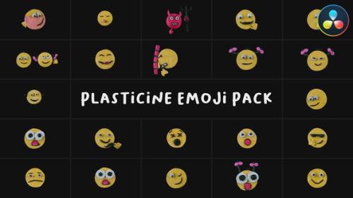 Plasticine Emoji Pack | DaVinci Resolve - 53688614