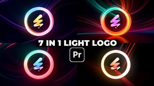 Light Circle Logo Reveal - 53700141