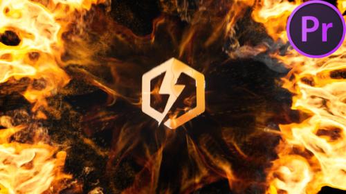 Fire Explosion Logo for Premiere Pro - 53707569