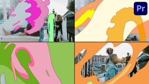 Liquid Abstract Morphing Transitions for Premiere Pro - 53711092