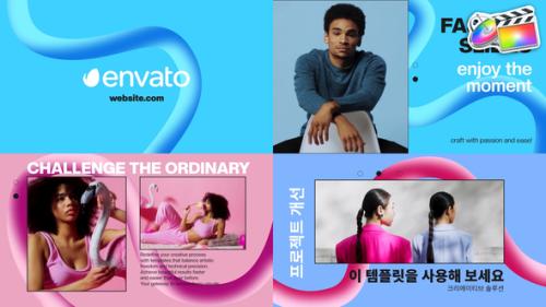 Gradient Fashion Slides for FCPX - 53632097