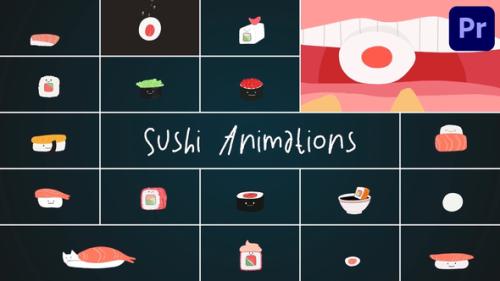 Sushi Animations for Premiere Pro - 53643139