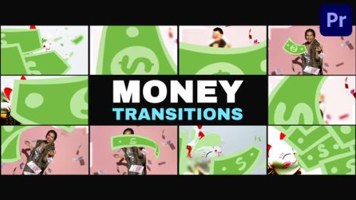 Money Transitions | Premiere Pro MOGRT - 53644267
