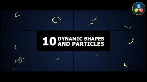 Dynamic Shapes And Particles | DaVinci Resolve - 53861965