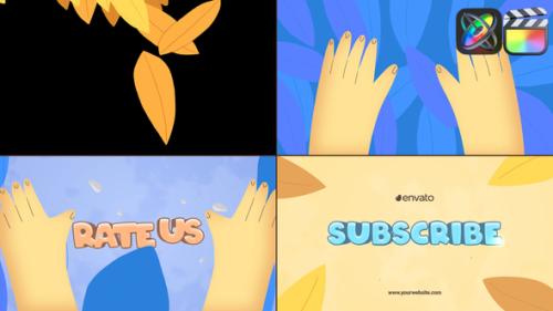 Autumn Leaves Logo Opener for FCPX - 53862209