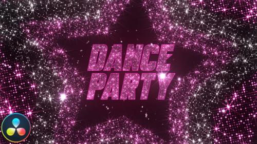 Dance Party Invitation Opener - DaVinci Resolve - 53862704