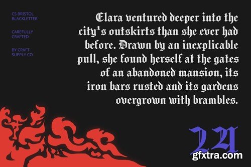 CS Bristol – Blackletter Font UAZMHQJ CS Bristol – Blackletter Font UAZMHQJ