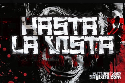 Future Samurai - Rough Brush Font RDR4G9D Future Samurai - Rough Brush Font RDR4G9D